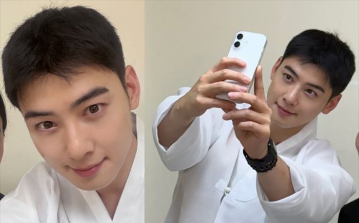 Cha Eun Woo lộ diện trong quân ngũ, ngoại hình gây chú ý sau khi hoàn tất nộp thuế