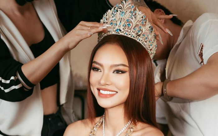 Hành động gây tranh cãi của Mai Ngô ở Hoa hậu Siêu quốc gia