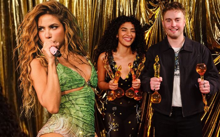 Shakira đe dọa cột mốc lịch sử của Sam Fender và Olivia Dean