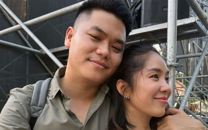 Lê Phương dành lời động viên đặc biệt cho chồng