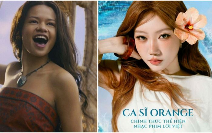Ca sĩ Orange góp giọng trong Moana Live Action