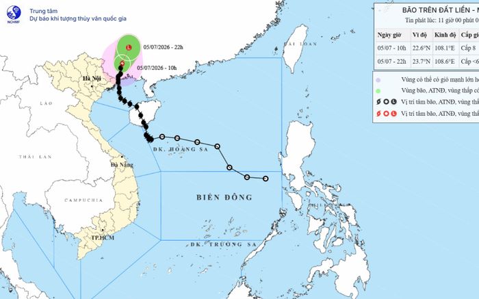 Tâm bão số 1 đã ra khỏi Việt Nam, vì sao Quảng Ninh vẫn phải cảnh giác?