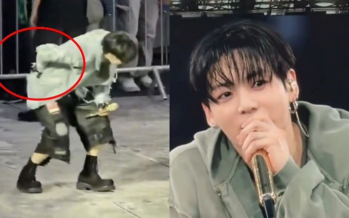 Jungkook (BTS) bị chấn thương