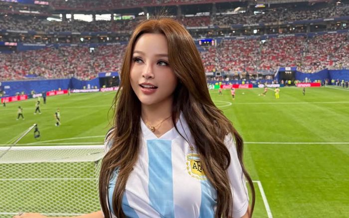 Huyền Baby giàu cỡ nào mà chi tiền bay nửa vòng trái đất để xem Messi thi đấu?