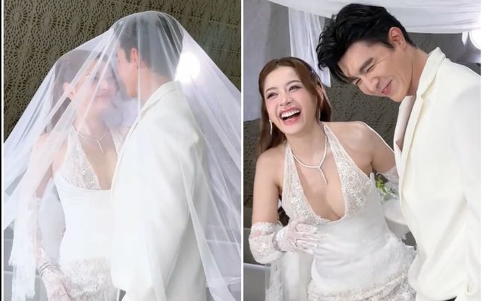 Steven Nguyễn cực tình tứ chụp ảnh cưới bên một nữ diễn viên