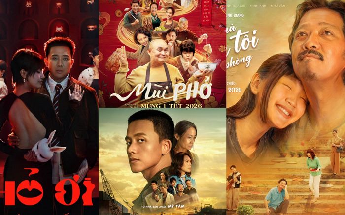 Top 5 phim điện ảnh Việt hot nhất MXH nửa đầu 2026