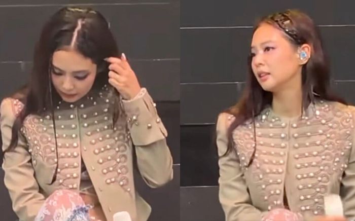 Jennie bật khóc trên sân khấu