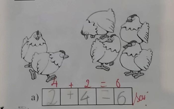 Bài toán tưởng 'dễ như ăn kẹo' lại bị chấm sai, cô giáo còn đưa ra đáp án cực bất ngờ