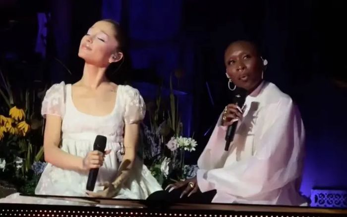 Ariana Grande và Cynthia Erivo song ca, dập tan tin đồn rạn nứt tình bạn