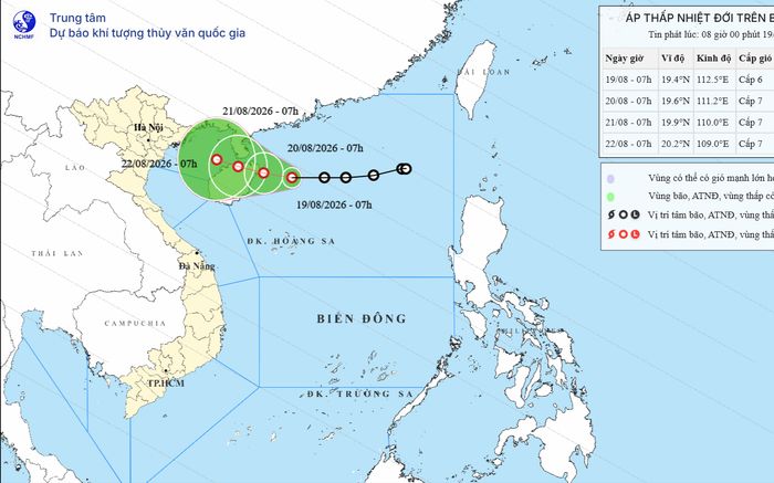Áp thấp nhiệt đới bất ngờ mạnh lên, Bắc Biển Đông cảnh báo biển động dữ dội