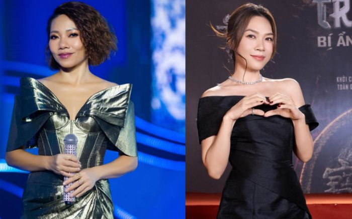 Hành động gây chú ý của diva Hà Trần khi gặp Mỹ Tâm