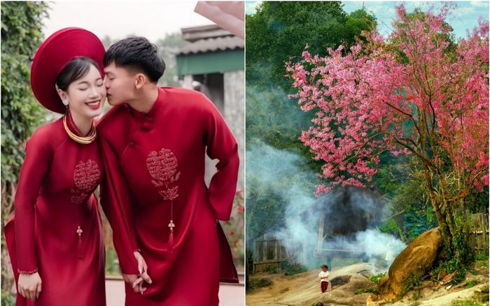 Vẻ đẹp rất riêng ở quê bà xã Hồ Văn Cường qua những mùa hoa
