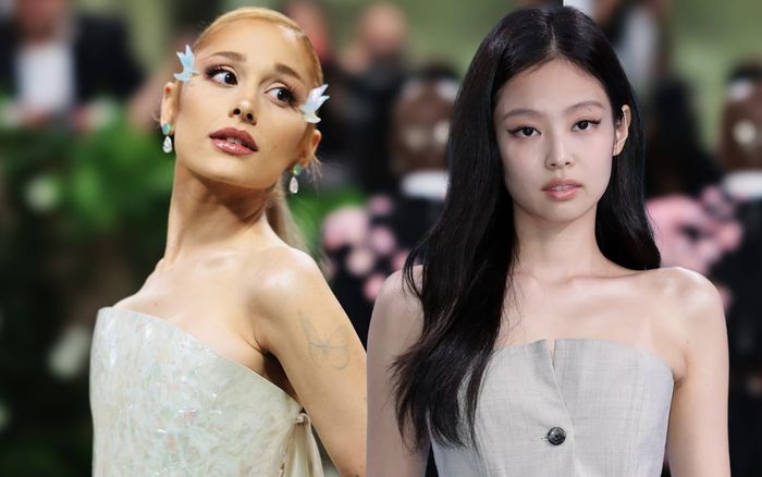 Jennie bị tố sao chép bìa album của Ariana Grande