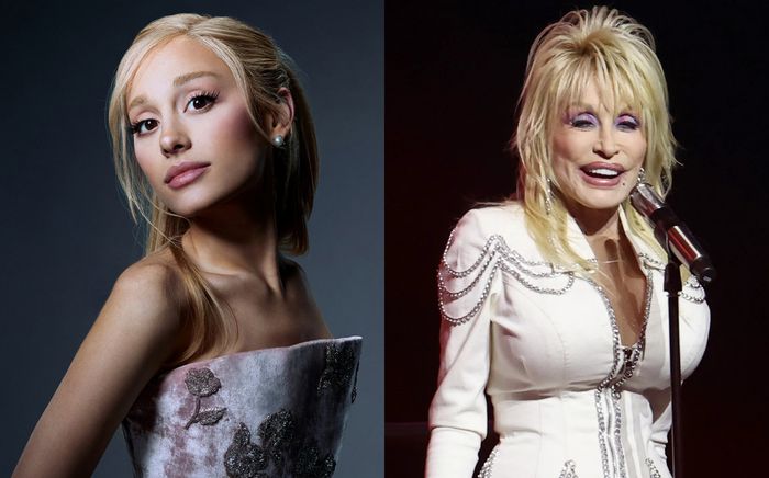 Trước giờ diễn, Ariana Grande bất ngờ làm điều này để tiễn Dolly Parton