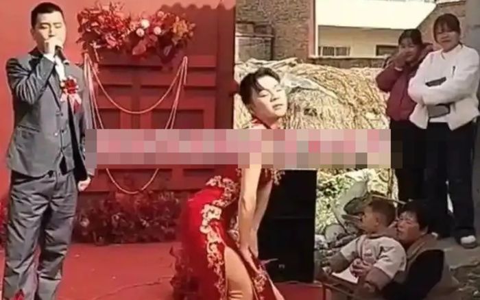 Cô dâu bất ngờ làm một việc giữa đám cưới, chú rể ngượng chín mặt rồi lặng lẽ bỏ đi