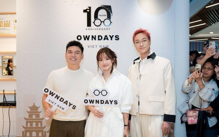 Dàn sao đình đám đổ bộ sự kiện kỷ niệm 10 năm OWNDAYS có mặt tại Việt Nam