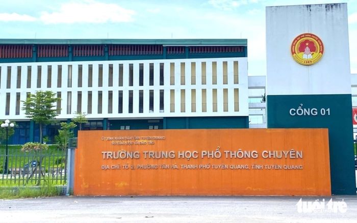 328 thí sinh chuyên Tuyên Quang sẽ thi lại tất cả các môn tốt nghiệp