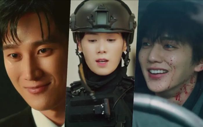Ahn Bo Hyun và Jung Eun Chae hợp tác bắt tội phạm trong trailer Tài phiệt và cảnh sát 2