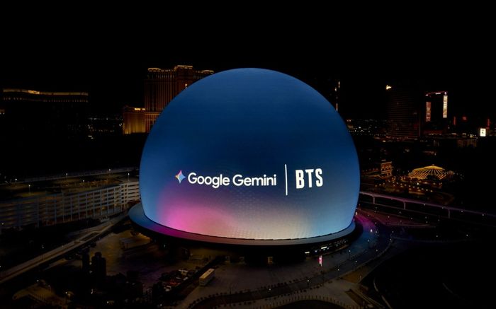 BTS gây chú ý với màn kết hợp mới cùng Google tại Las Vegas