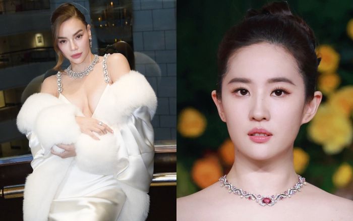 Hồ Ngọc Hà và Lưu Diệc Phi cùng lên top Weibo