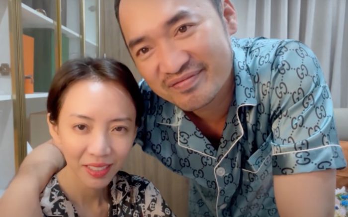 Thu Trang 'nhắc nhở' Tiến Luật về ngày đặc biệt