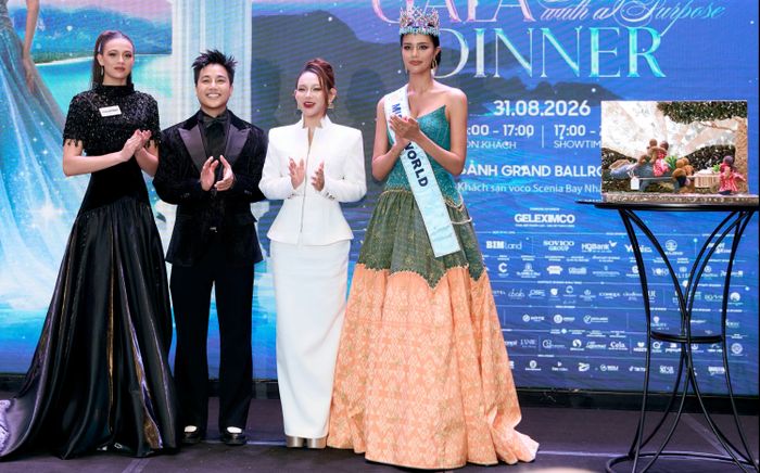 Đại diện Falm Beauty Premium đồng hành cùng Gala Dinner "Beauty With A Purpose" tại Miss World 2026