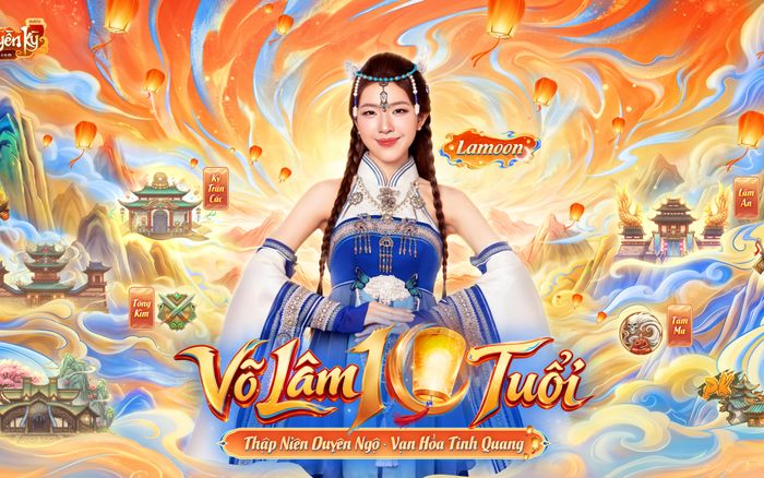 Lamoon hóa Chân Nhi, visual “tình đầu quốc dân” khiến cộng đồng Võ Lâm Truyền Kỳ Mobile phát sốt