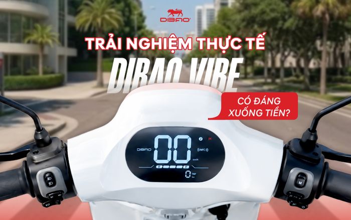 Trải nghiệm thực tế Dibao Vibe: Có đáng xuống tiền?