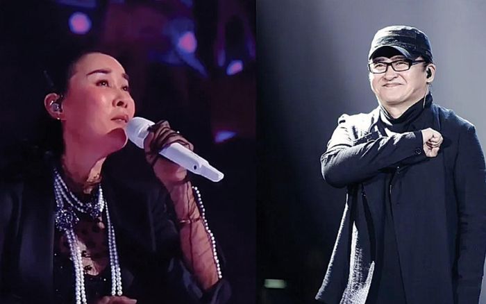 Na Anh nghẹn ngào hát tưởng nhớ Lưu Hoan, sân khấu chìm trong tiếc thương