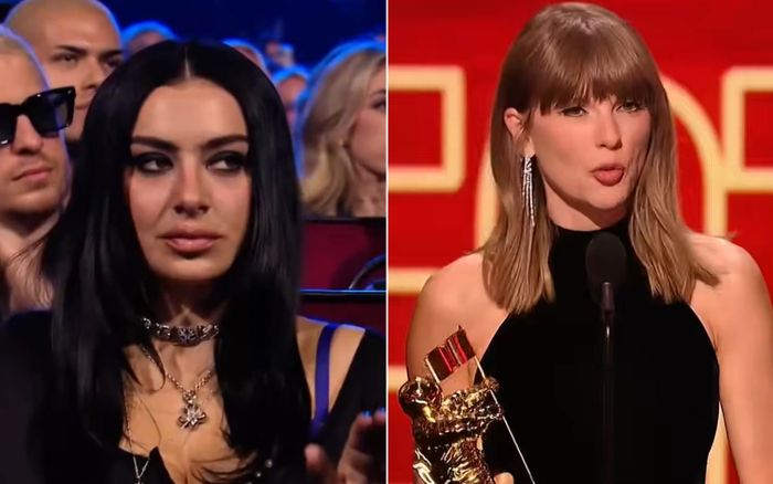 Xôn xao phản ứng 'lạnh như băng' của Charli XCX dành cho Taylor Swift tại VMAs 2026