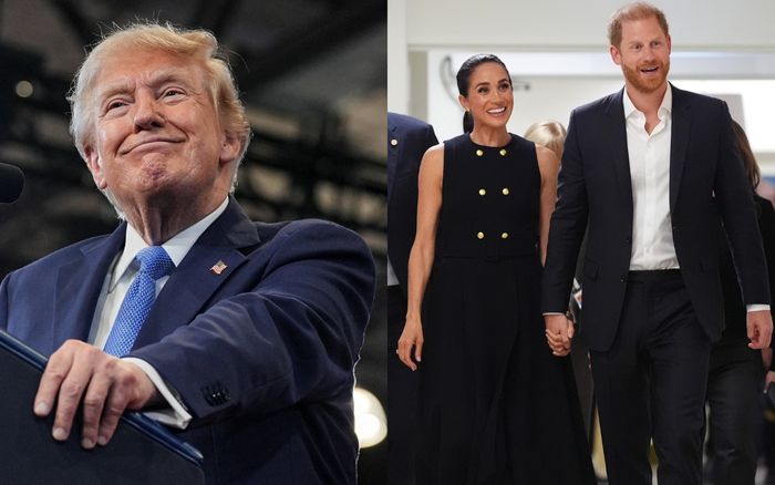 Donald Trump vui mừng khi vợ chồng hoàng tử Harry rời Mỹ, công khai chỉ trích Meghan