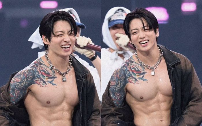 Jungkook khoe cơ bụng gây sốt, Justin Bieber có động thái khiến fan phấn khích