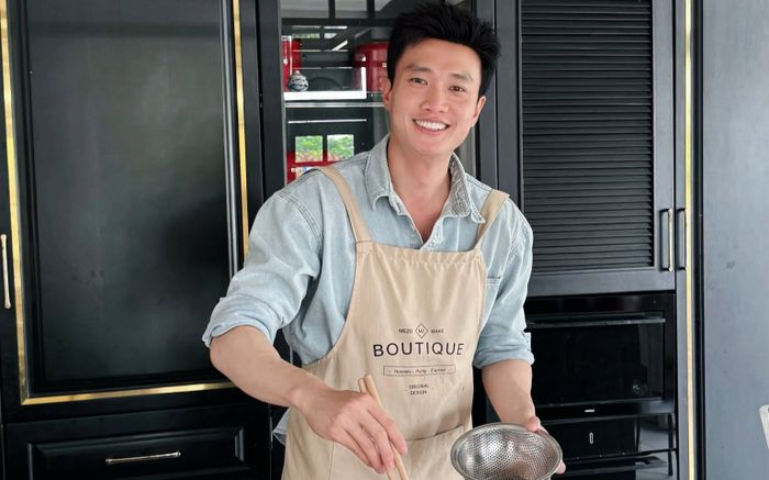 Những lần Quốc Trường vào bếp