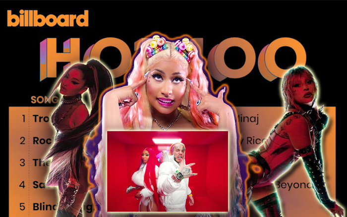 Kết quả BXH Billboard tuần này: Nicki Minaj 'thừa thắng làm tới', Rain On Me nỗ lực lấy-lại-những-gì-đã-mất