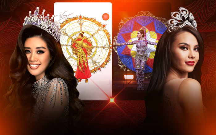 Trang phục dân tộc của Khánh Vân bị ném đá vì 'đạo nhái' National Costume Catriona Gray