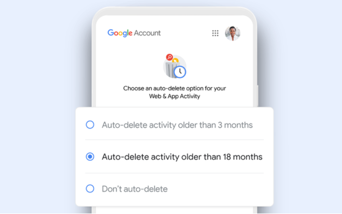 Google sẽ tự động xoá dữ liệu web người dùng sau 18 tháng