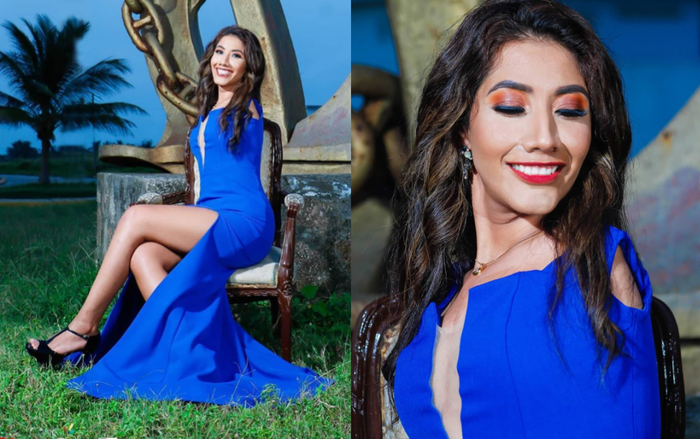 Nhan sắc rạng ngời của mỹ nhân cụt cả 2 tay lọt chung kết Hoa hậu Hòa bình Mexico 2020