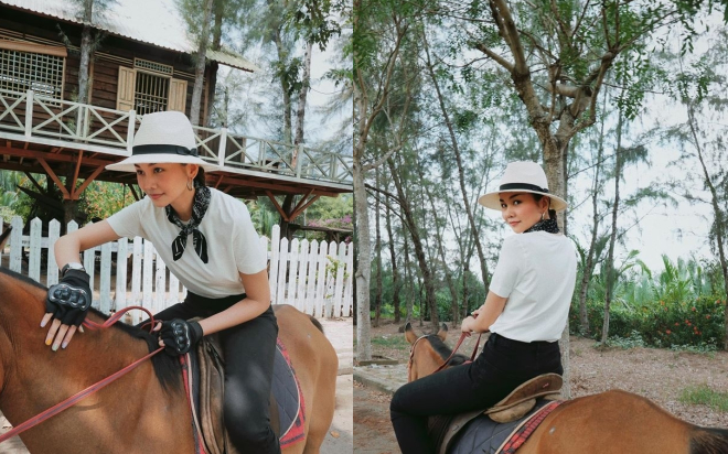 Thanh Hằng hóa 'bạch mã hoàng tử', ngầu chẳng kém đấng nam nhi