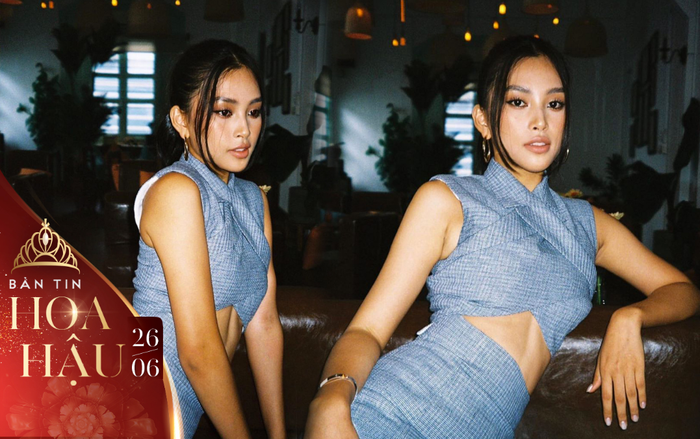 Diện style cổ điển thả dáng quyến rũ, Tiểu Vy đẹp 'mê mẩn' xứng danh 'Mỹ nhân thiên hạ'