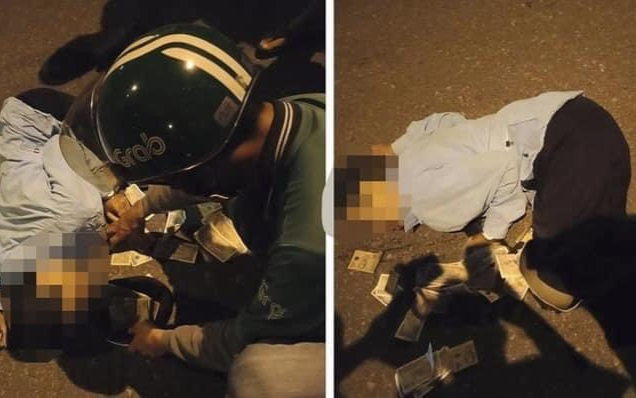 Nam nhân viên phụ xe buýt bị xe máy tông tử vong khi đi bộ sang đường