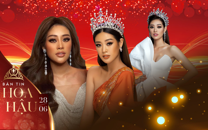 Khánh Vân 'gây bão' fan sắc đẹp: Mang tóc xoăn gợn sóng như chung kết MUV 2019 đến Miss Universe?