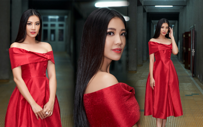 Á hậu Kim Duyên đẹp rạng rỡ như đóa hồng 'thắm sắc nhưng vẫn thừa hương thơm'