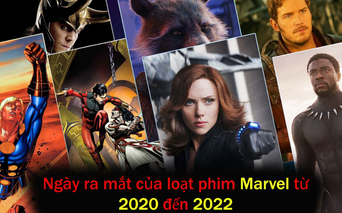 Ngày ra mắt của tất cả phim Marvel từ năm 2020 - 2022