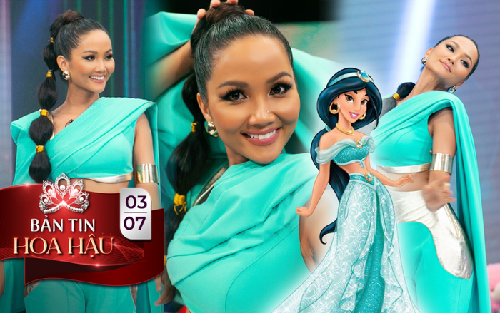 H’Hen Niê đẹp chuẩn 'nữ hoàng nhan sắc' khi hóa thân thành công chúa Jasmine