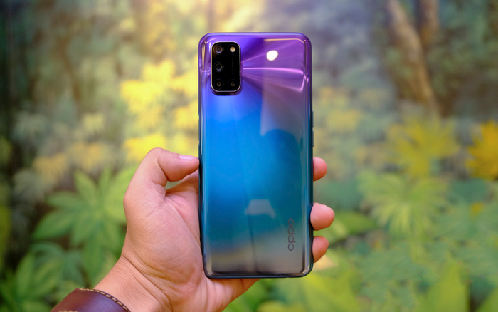 Mở hộp OPPO A92 phiên bản màu tím tại Việt Nam