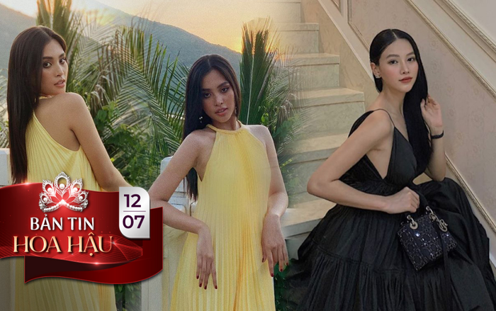 Diện váy đơn sắc: Phương Khánh hóa quý cô đài các - Tiểu Vy xinh đẹp hết phần thiên hạ