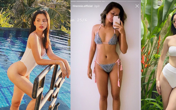 'Cuộc chiến' bikini của các nàng hậu Việt, riêng Ngọc Hân táo bạo đến sửng sốt