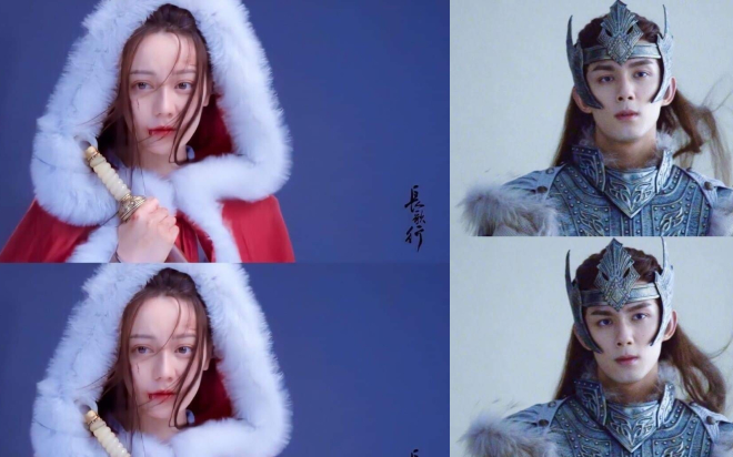 Lộ ảnh hậu trường đậm chất thần thoại của 'Trường ca hành': Địch Lệ Nhiệt Ba đẹp như cô bé quàng khăn đỏ