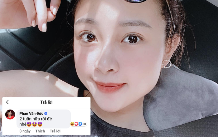 Bác sĩ cảnh báo nguy cơ sinh non, Văn Đức ngọt ngào động viên vợ khiến dân mạng khen ngợi: Ông chồng của năm đây rồi!