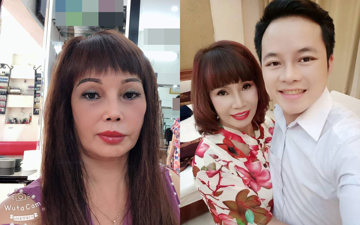 Sử dụng '7749' phần mềm chỉnh ảnh níu kéo nhan sắc, 'cô dâu 62 tuổi' vẫn lộ gương mặt thiếu cân đối, khuôn miệng méo mó